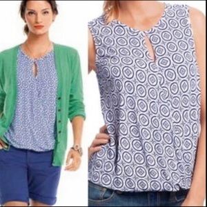 🍃CABI 733 Medallion Crossover Wrap Top Sz L